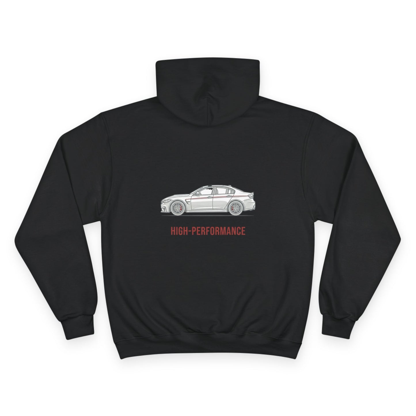 M3 Conversion hoodie | BMW M3 silhouette, High-Performance car design