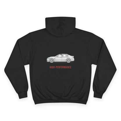M3 Conversion hoodie | BMW M3 silhouette, High-Performance car design