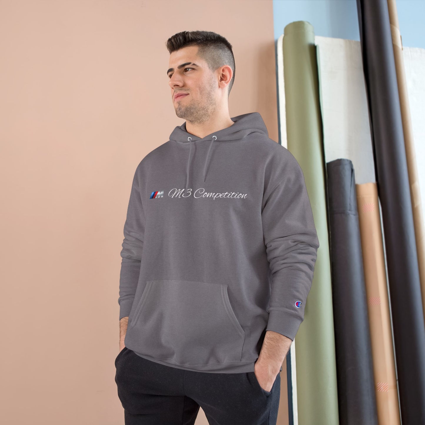 M3 Conversion hoodie | BMW M3 silhouette, High-Performance car design