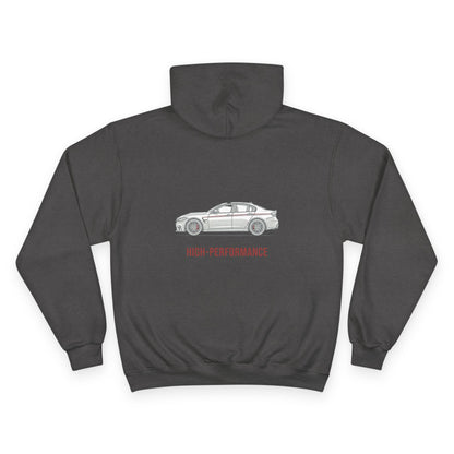 M3 Conversion hoodie | BMW M3 silhouette, High-Performance car design