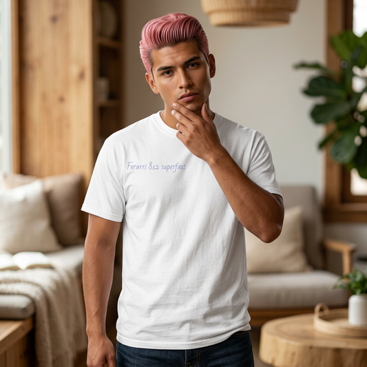 T-shirt unisexe teint en pièce