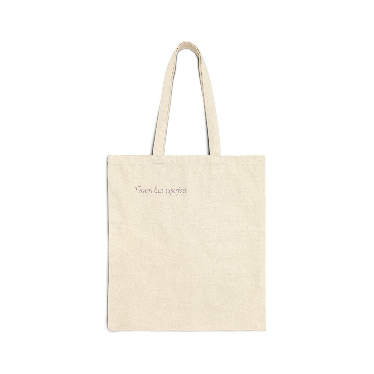 Cotton Canvas Tote Bag