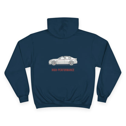 M3 Conversion hoodie | BMW M3 silhouette, High-Performance car design