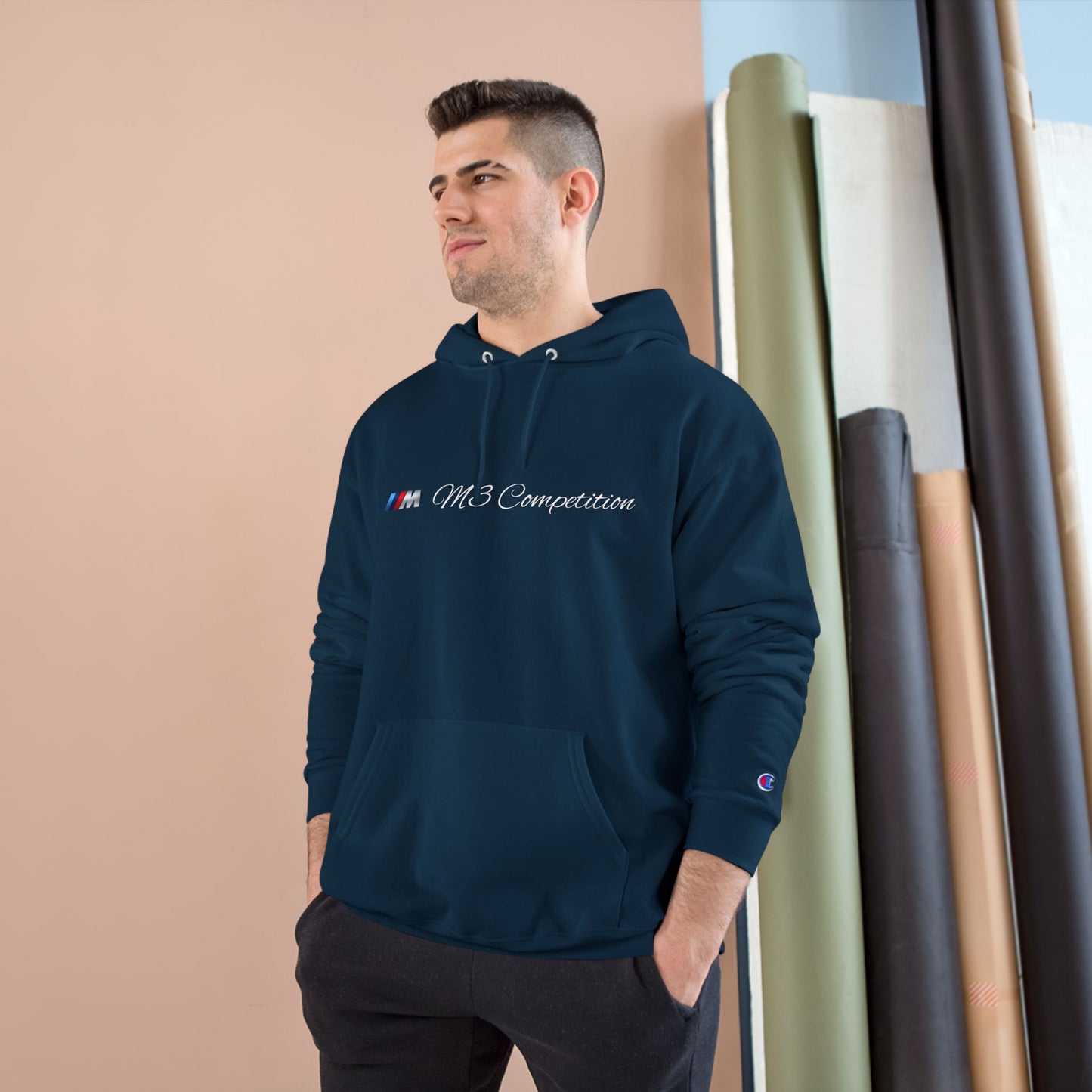 M3 Conversion hoodie | BMW M3 silhouette, High-Performance car design